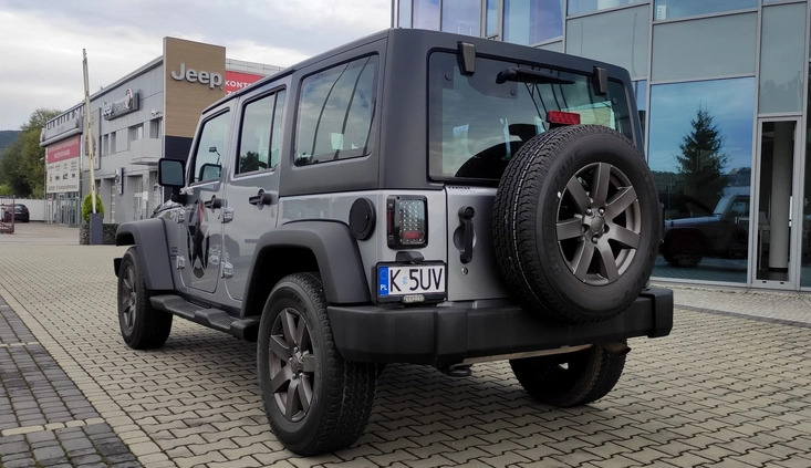 Jeep Wrangler cena 106600 przebieg: 153400, rok produkcji 2013 z Kępno małe 67